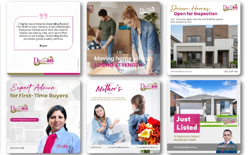Realbot Premier Agent Instagram presence
